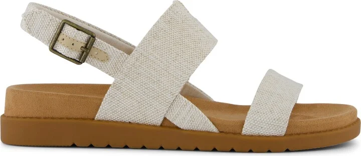 Marin Strap Sandal Natural Yarn Dye