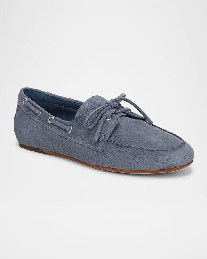 Marin Suede Boat Loafers - Image 2