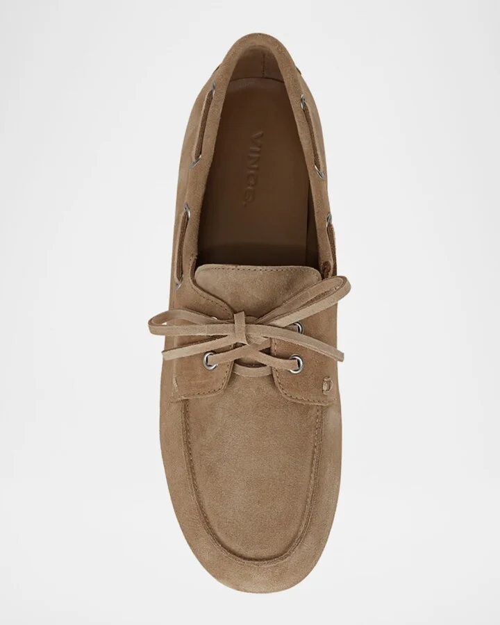 Marin Suede Boat Loafers - Image 8