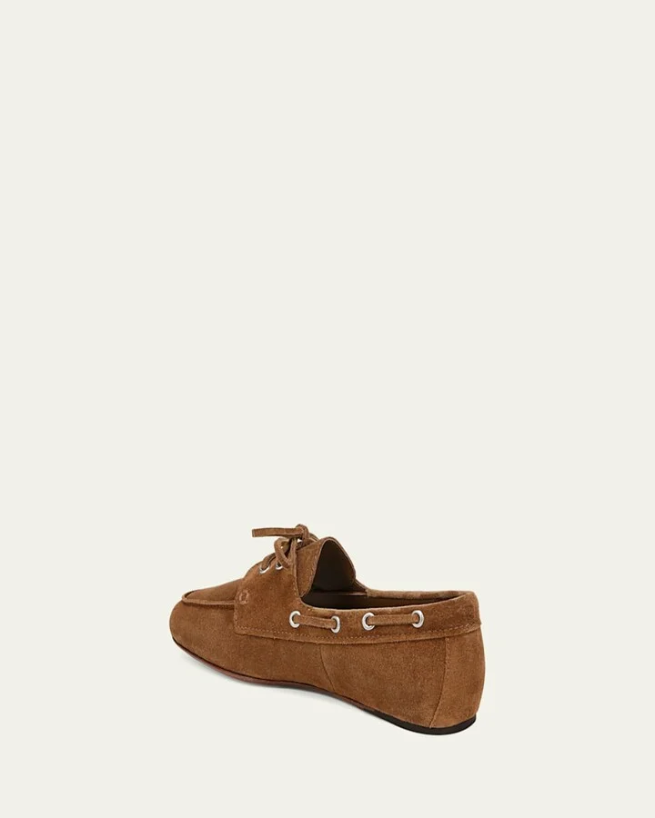 Marin Suede Boat Loafers - Image 3