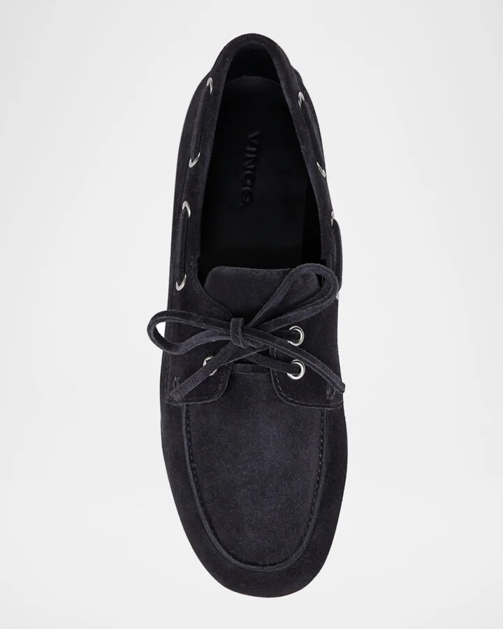 Marin Suede Boat Loafers - Image 2