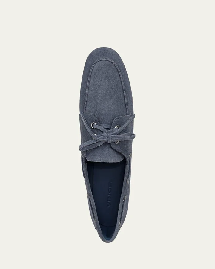Marin Suede Boat Loafers - Image 3