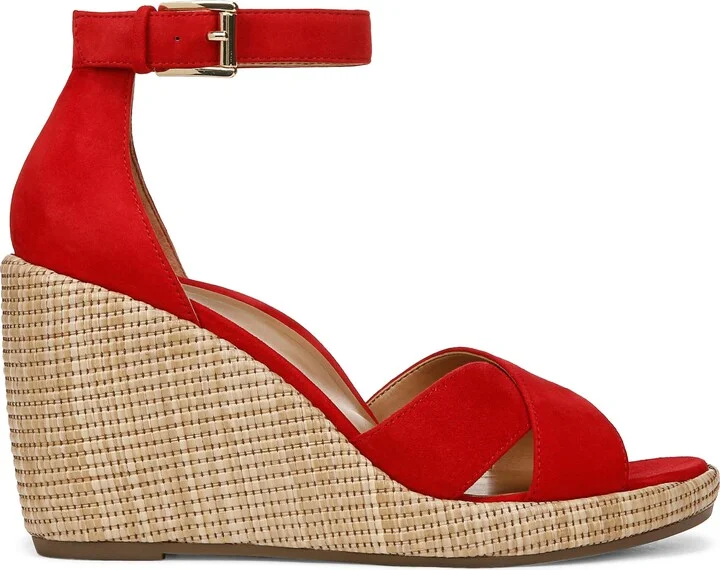 Marina Ankle Strap Wedge Sandal - Image 3
