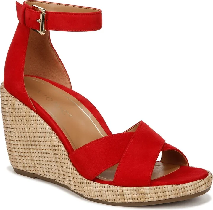 Marina Ankle Strap Wedge Sandal
