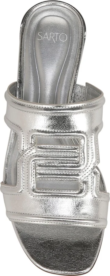 Marina Metallic Slide Sandal - Image 5