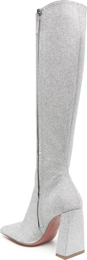 Marine glitter knee-high boots - Image 3
