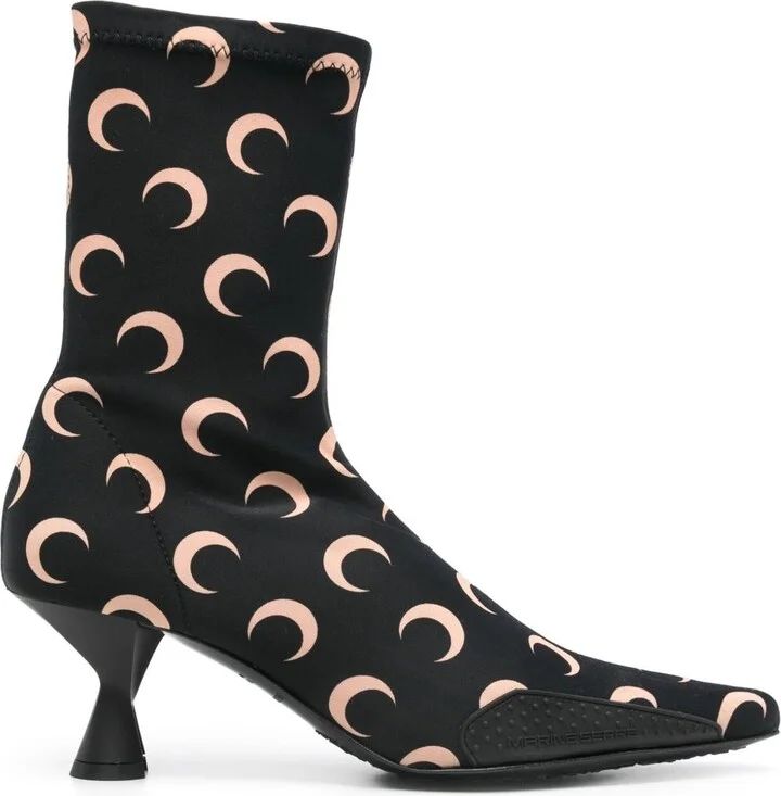 MARINE SERRE Moon Sock Boots