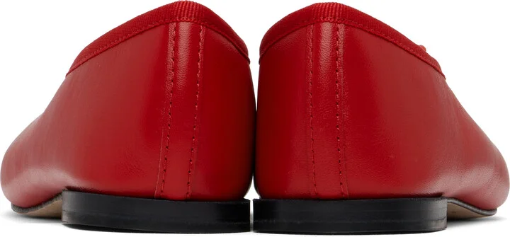Marine Serre Red Repetto Edition Lilouh Soft Nappa Ballerina Flats - Image 2