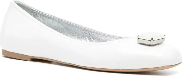 Marion leather ballerina shoes - Image 2