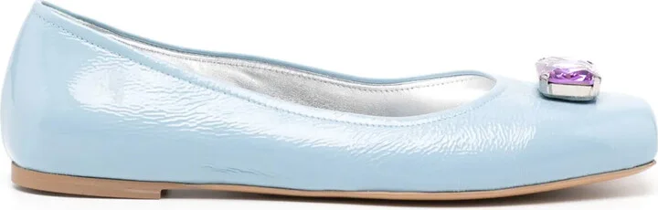 Marion Turquoise Jeweled Ballet