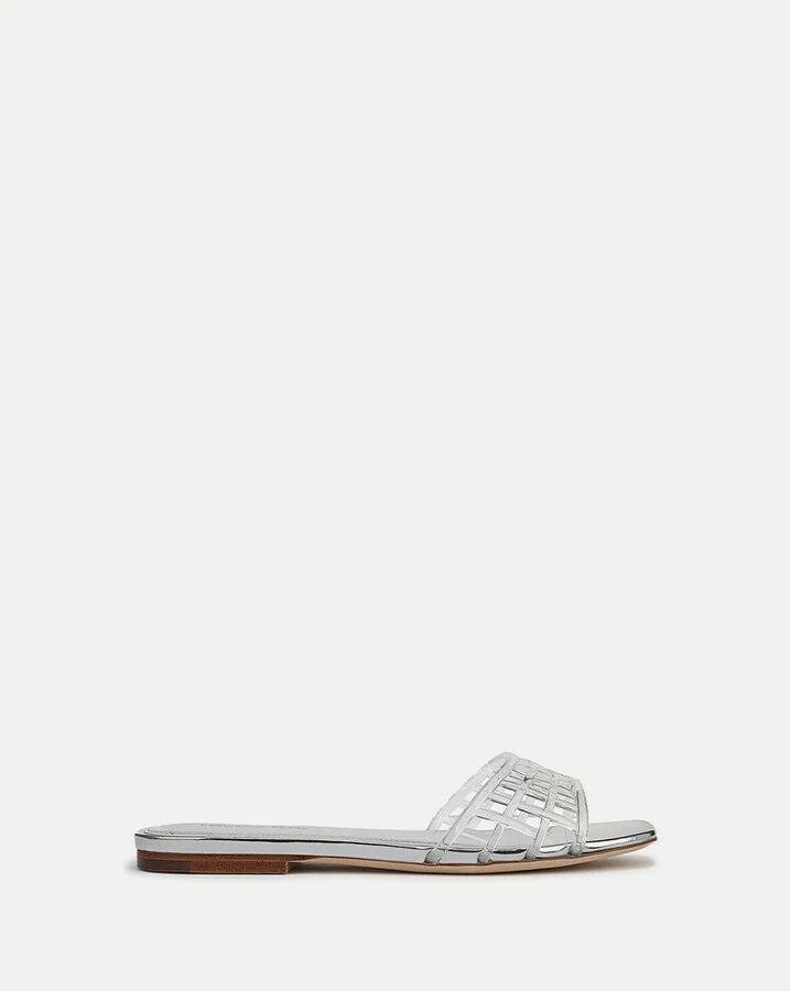 Maris Jelly Sandal Clear Silver