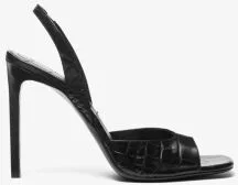 Marisa Crocodile Embossed Patent Leather Sandal - Image 2