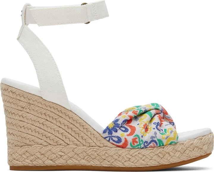 Marisela Mediterranean Tiles Wedge Sandal