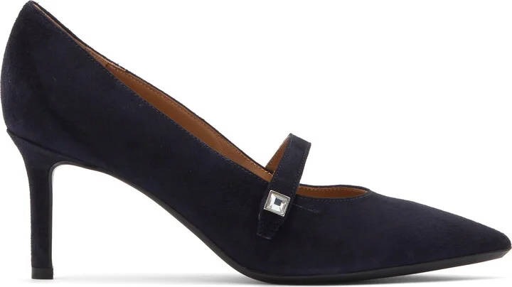 Marisol Pointed Toe Mary Jane Pump - Image 10