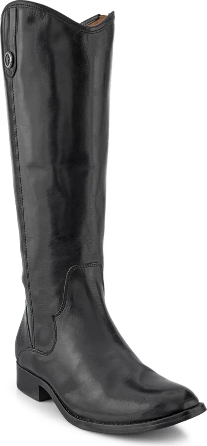 Marissa Medallion Inside Zip Tall Boot