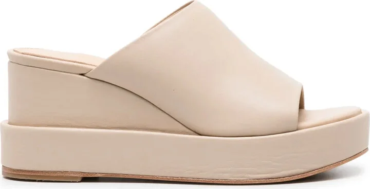 Marit 85mm leather sandals