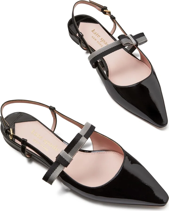 Maritza Pointed Toe Slingback Flat - Image 6