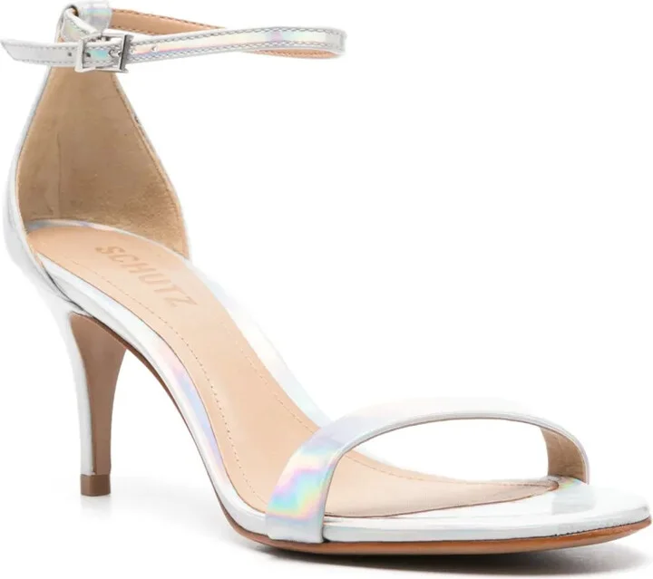 Mariza 80mm holographic-effect sandals - Image 2