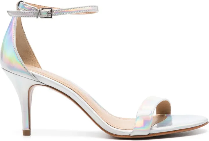 Mariza 80mm holographic-effect sandals