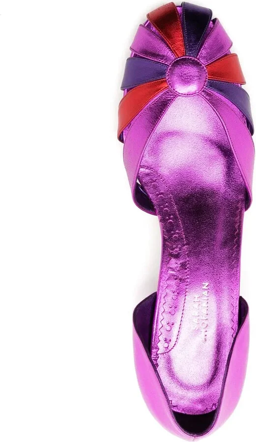 Marjorie panelled pumps - Image 4