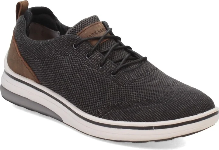Mark Nason mens Casual Cell Wrap - Robinson Washed Knit Wingtip Oxford