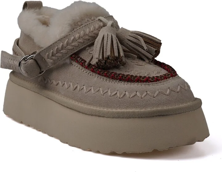Markel Faux Fur Tassel Bootie