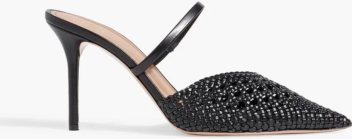 Marla 85 woven leather mules