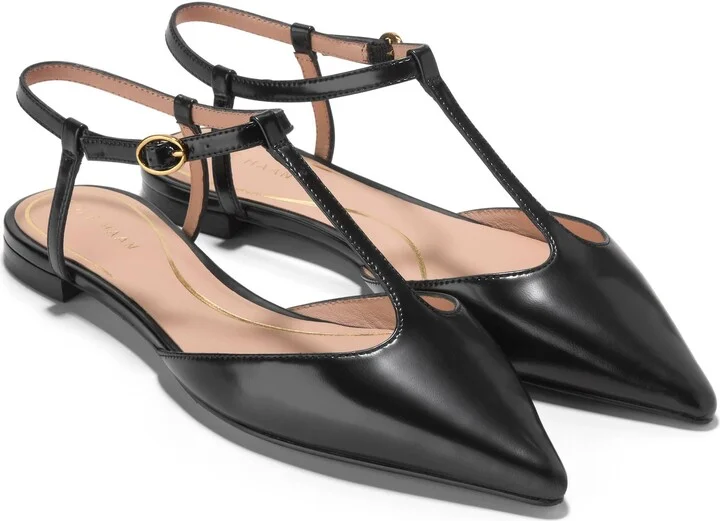Marlah T-Strap Pointed Toe Ballet Flat - Image 9