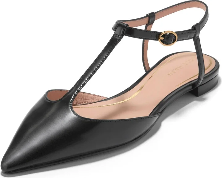 Marlah T-Strap Pointed Toe Ballet Flat - Image 10