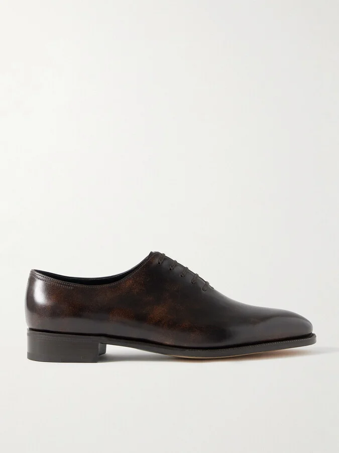 Marldon Whole-Cut Leather Oxford Shoes
