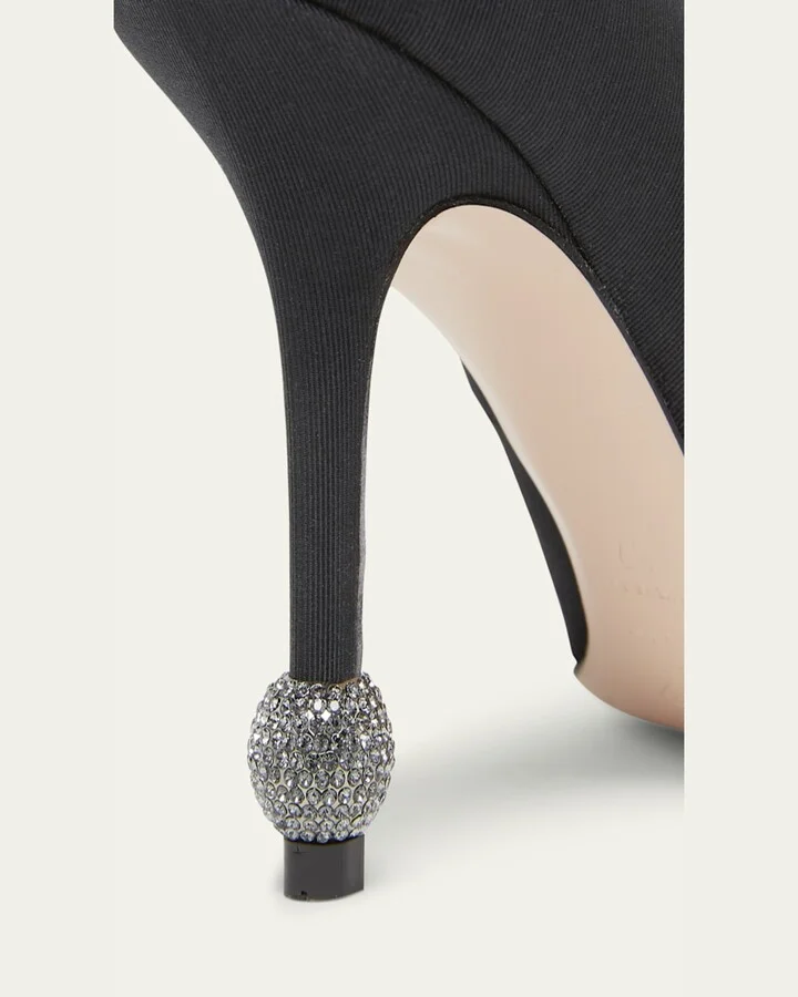 Marlene Strass-Heel Stiletto Pumps - Image 4