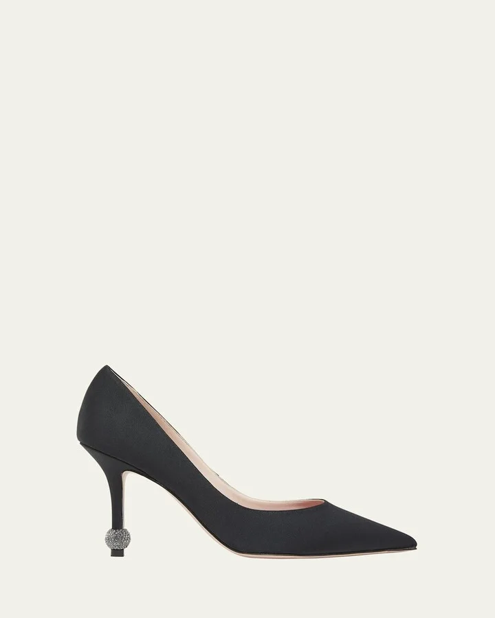 Marlene Strass-Heel Stiletto Pumps