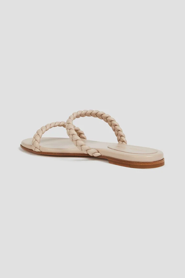Marley 05 braided leather slides - Image 3
