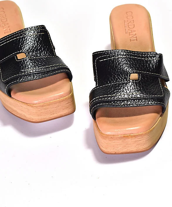 Marley-2 Wood-Bottom Heels - Image 2