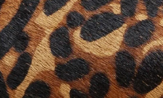 Marley Leopard Print Genuine Calf Hair Flat - Image 9
