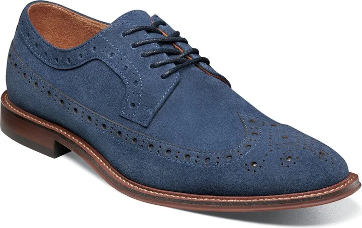 Navy Suede
