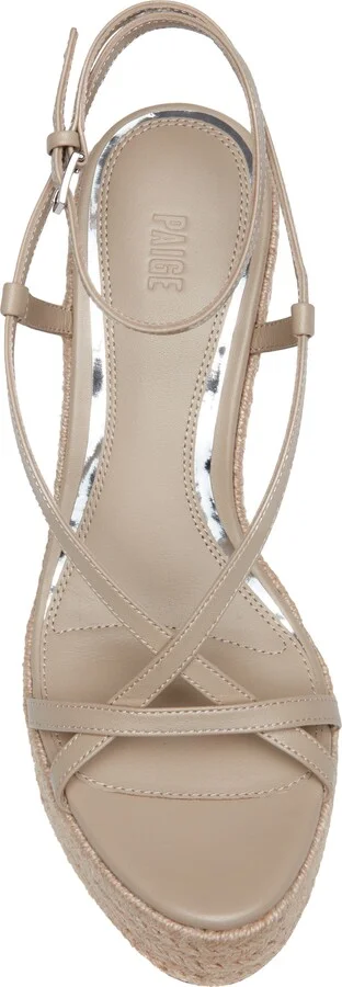 Marlow Ankle Strap Espadrille Platform Wedge Sandal - Image 5