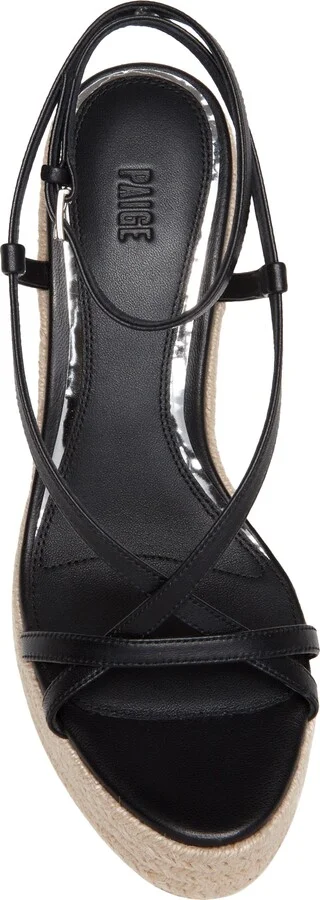 Marlow Ankle Strap Espadrille Platform Wedge Sandal - Image 10