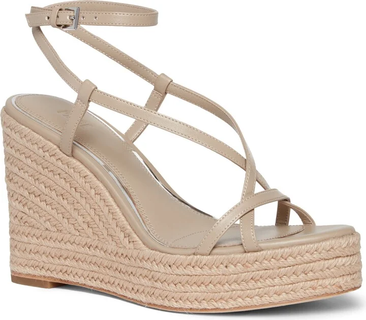 Marlow Ankle Strap Espadrille Platform Wedge Sandal
