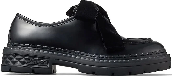Marlow bow-detail lace-up shoes