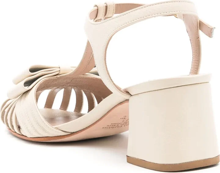 Marly caged leather sandals - Image 3