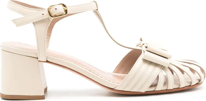 Marly caged leather sandals