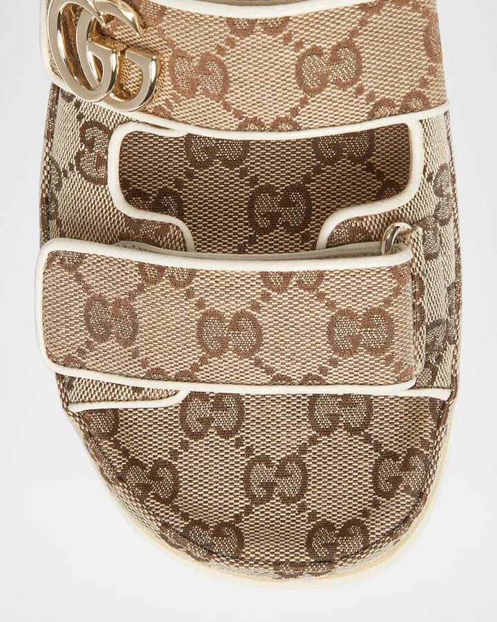 Marmont GG Double Strap Sandals - Image 7