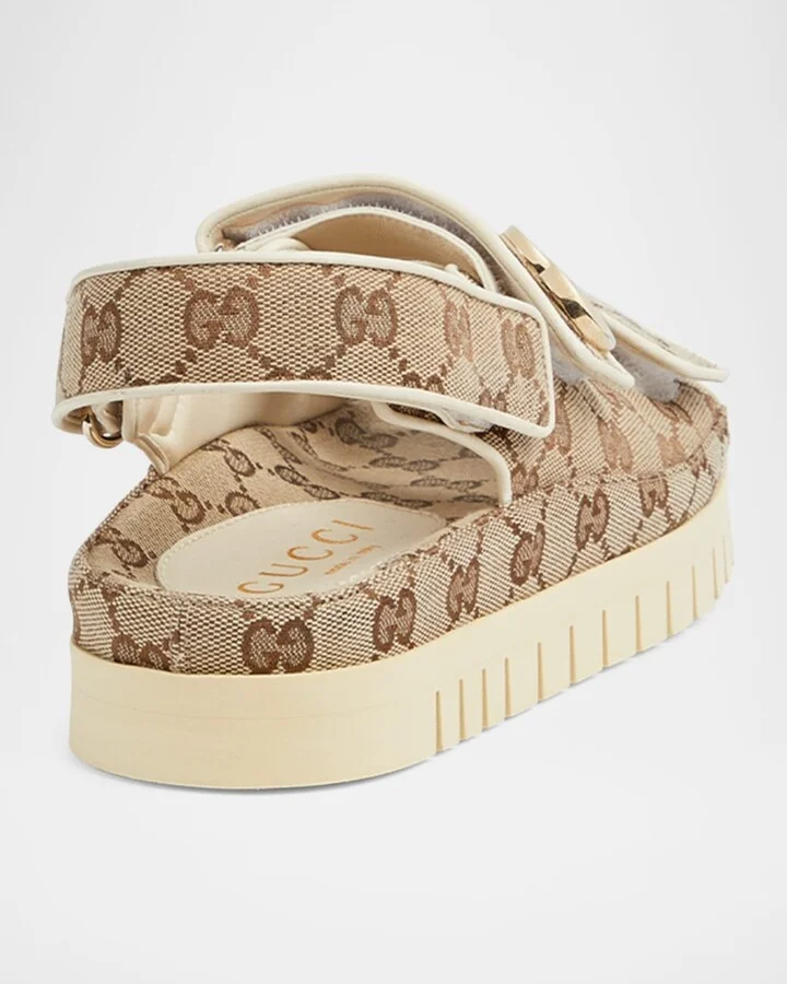 Marmont GG Double Strap Sandals - Image 8