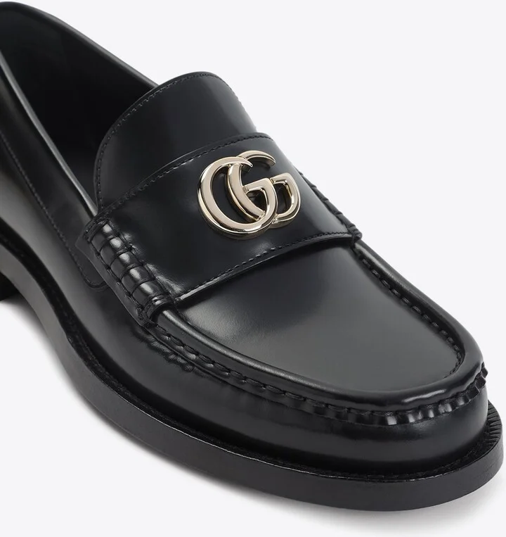 Marmont GG Leather Loafers - Image 3