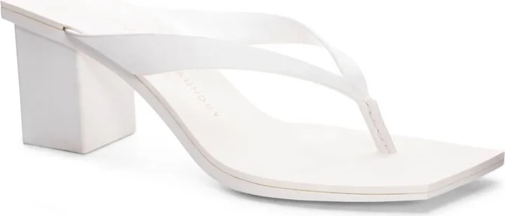 Marna Heeled Sandal In White