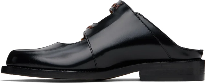 Marni Black Bambi 3.0 Double Buckle Slip-on Loafers - Image 3