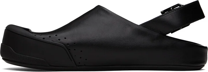 Marni Black Fussbett Sabot Sandals - Image 3