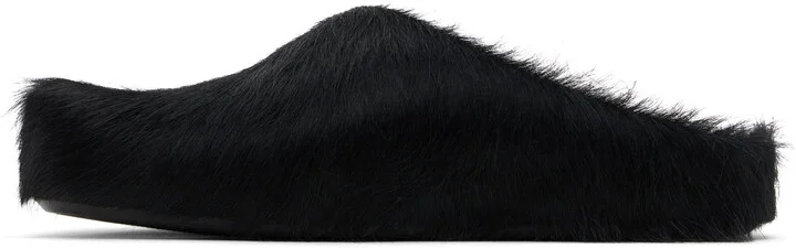 Marni Black Fussbett Sabot Slip-on Loafers - Image 3