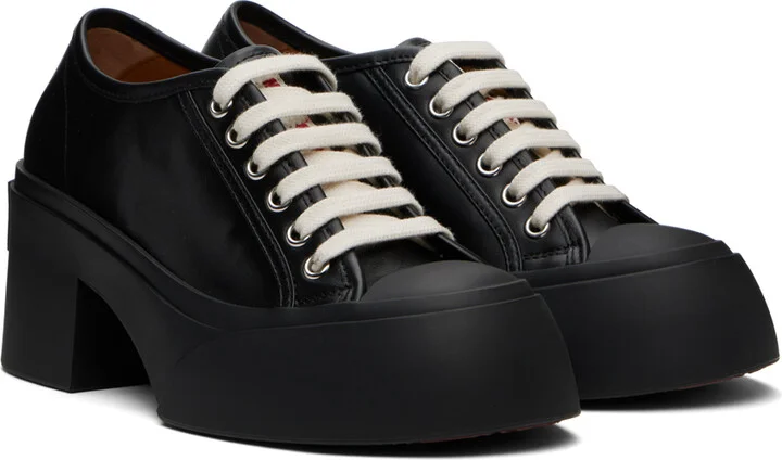 Marni Black Lace-Up Derbys - Image 4